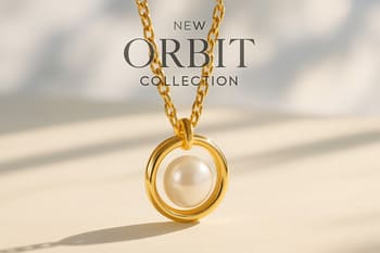 Orbit kapsül lansmanı için vitrin kompozisyonu